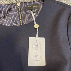 Ted Baker London Navy Blue Dress